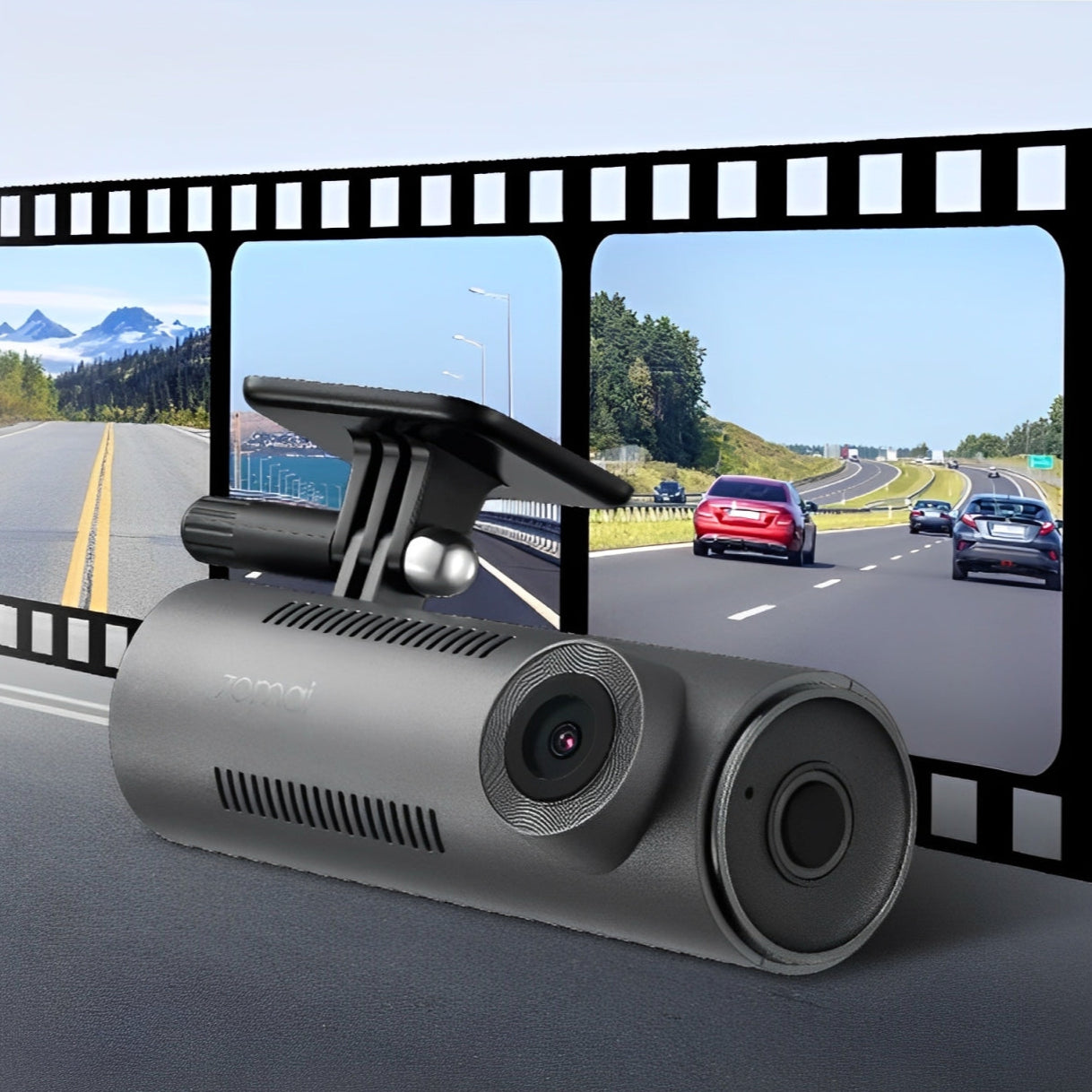 dash cam m310 1296p hd with wi-fi app connection